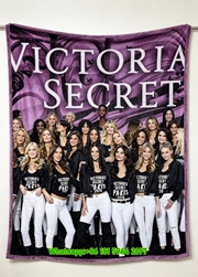 Victoria's Secret Runway Fleece Throw Blanket V134